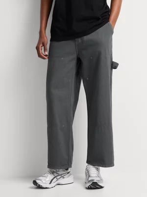 Relay Jeans Men's Loose Fit Carpenter  Charcoal Denim