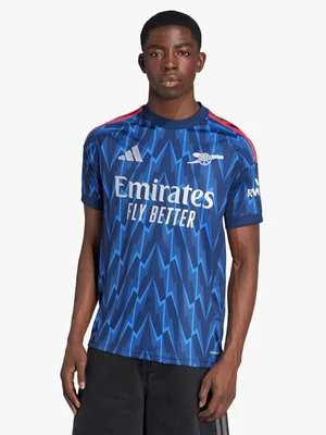 adidas Mens Arsenal Away 25/26 Navy Blue Stadium Jersey