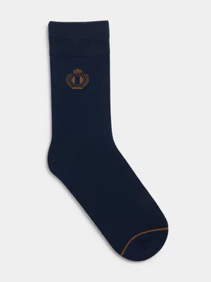 Fabiani Men's Navy Anklet Socks