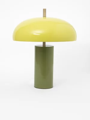 Dome Table Lamp Chartreuse 40cm