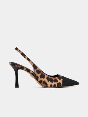 Women's Aldo AUGUSTAS Brown Multi Dress Heels