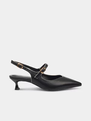 Women's Butterfly Feet Black Leora 1 Heels