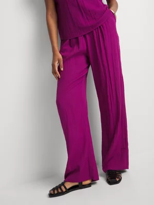 Wide Leg Washer Pants