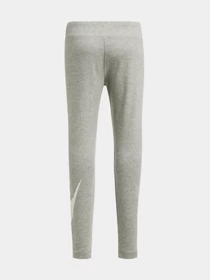 Nike Toddler Girls Club High Rise Grey Leggings