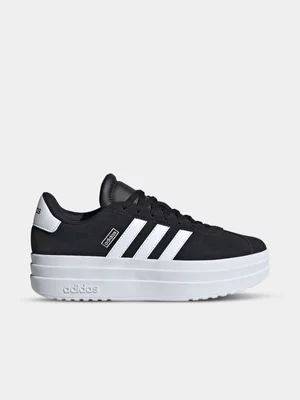 adidas Junior Grade-School VL Court Bold Black/White Sneakers 