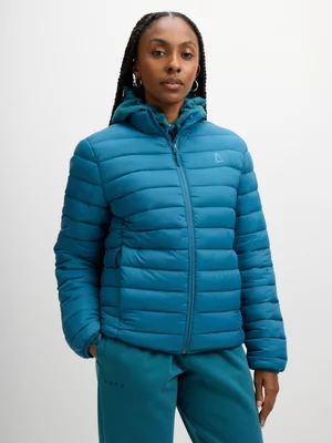 Women's APX Teal Puffer Jacket