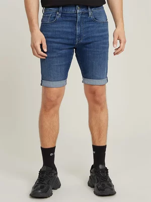 G-Star Men's 3301 Denim Medium Blue Shorts