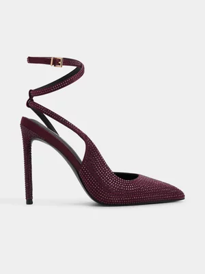 Women's Call It Spring Burgundy Antheia Heels