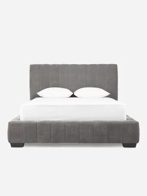 Panel Bed Adore Pewter Standard Length