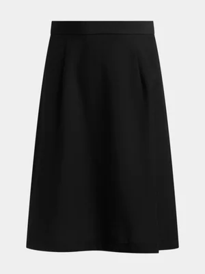 Jet Girls Black School Skirt