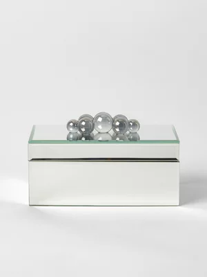 AH Crystal Ball Mirror Jewellery Box