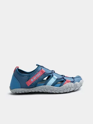 Kids Hi-tec Aqua Blue/Pink Sandal