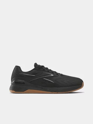 Reebok Mens Nano x5 Black/Gum Training Shoes