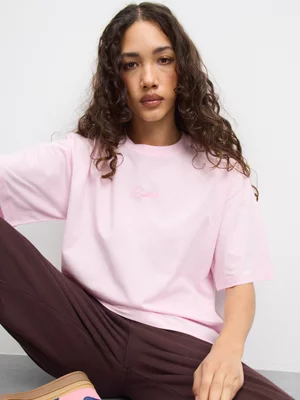 RedbatClassics Women's Relaxed Pink T-Shirt