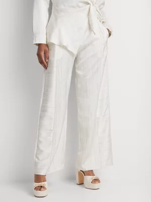 Luella Satin Wide Leg Pants