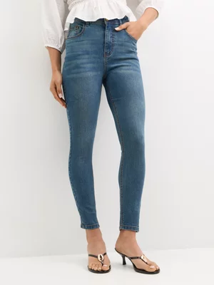 Exact Women's Vintage Wash Skinny Jeans 