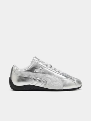 Puma Women's Speedcat Silver/White Sneaker