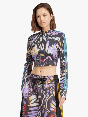 adidas X Farm Rio Womens Black/Purple/Red Top