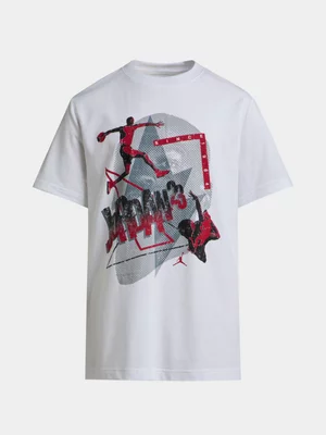 Jordan Unisex Youth Jordan 3 PEAT White T-shirt