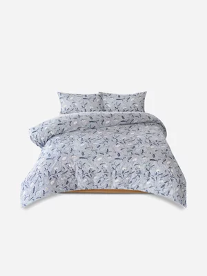 Volpes Dafney 300tc Blue Duvet Cover Set