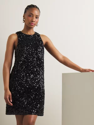 Women's Iconography Sequin Shift Dress
