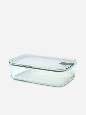 Mepal EasyClip Glass Food Storage Box Sage 1500ml