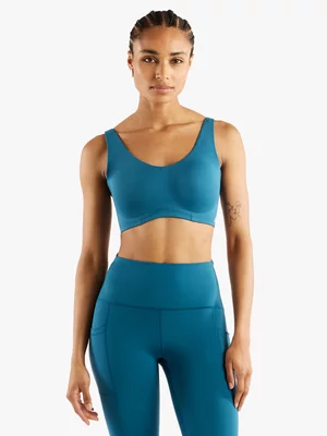 New Balance Womens RC Streamsong Blue Sports Bra