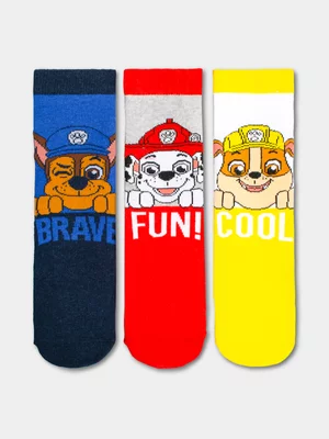 Paw Patrol Multi 3Pk Anklet Socks