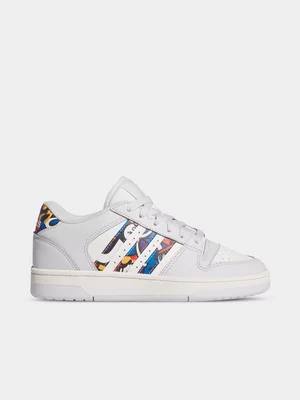 adidas Junior Grade-School Breakstart Print White/Grey Sneakers 