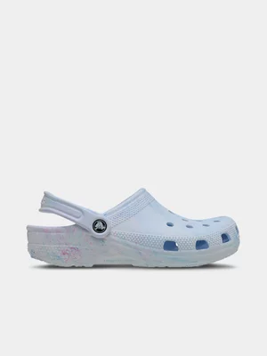 Crocs Classic Watercolour Marbled Oxygen Clog