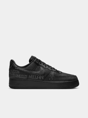 Nike Men's Air Force 1 LV8 Style Black Sneaker