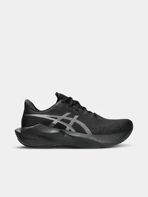 ASICS Mens Novablast 6 Black/Black Running Shoes