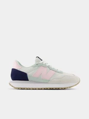 New Balance Womens 237 Reflection Pink/Grey Sneakers 