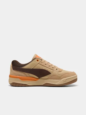 Mens Puma Rebound Retro SD Tan/Brown Sneaker