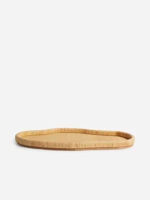 Jet Home Natural Rattan Tray Large