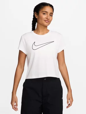 Nike Womens Sportswear Graphic White Tee