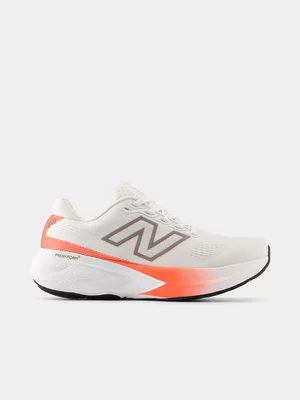 New Balance Womens Fresh Foam X 880v15 Reflection White/Orange Running Shoes 
