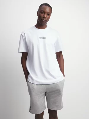 APX Mens APX Relaxed White Tee 