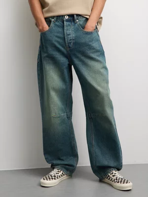 Redbat Men's Medium Blue Barrel Jeans