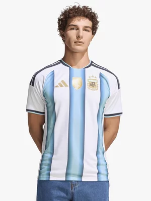 adidas Mens Argentina Home World Cup 26 White/Blue Stadium Jersey