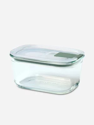 Mepal Easyclip Glass Food Storage Box Sage 450ml