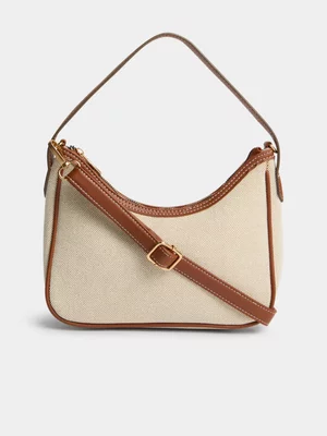 Jet Women’s Natural Canvas Shoulder Bag