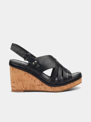 Women's Butterfly Feet Black Shaela 1 Wedges