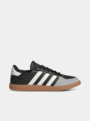 adidas Womens Breaknet Sleek Black/Cream Sneakers 