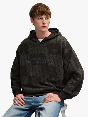 Puma Men's  Formula1 Ultimate Racing Black Hoodie 