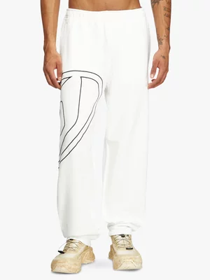 Men's Diesel White P-Marky-Megoval-D Trousers