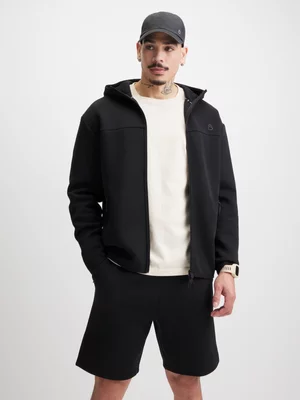 TS Mens Studio-Tech Black Fleece Shorts