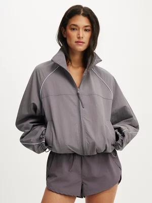 Women's Cotton On Active Grey Offside Windbreaker Jacket