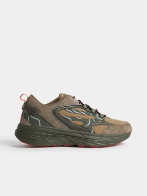 Union-DNM Men's Military Loaded Brown/Green Runner