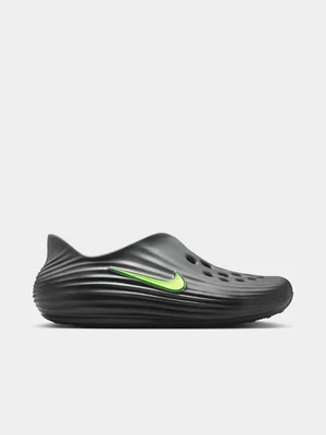 Nike Men's ReactX Rejuven8 Black/Green Slide